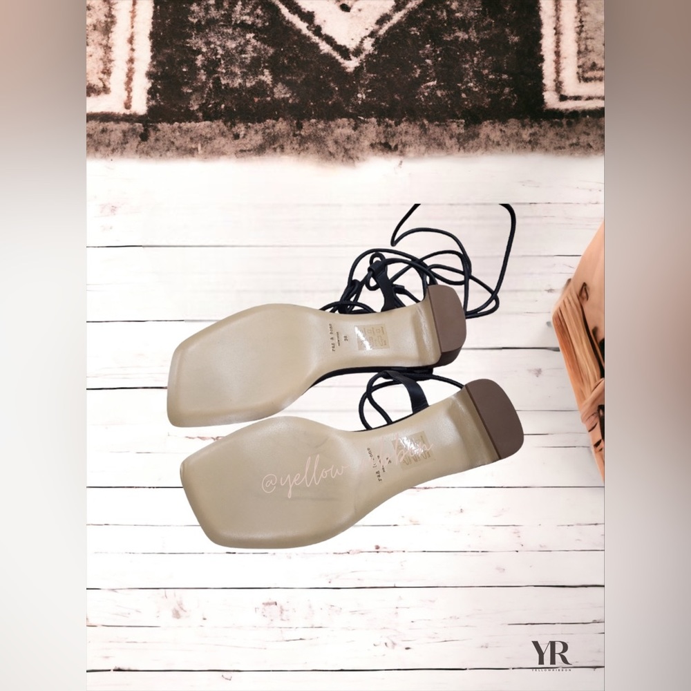 🆕 Rag & Bone Cindy Tie Sandal | Size: 8.5 - Picture 4 of 6